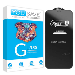 محافظ صفحه نمایش یوسیو (You Save) مدل Super D مناسب موبایل اپل iPhone 12 PRO