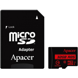 کارت حافظه microSDHC اپیسر کلاس 10 استاندارد UHS-I U1 سرعت 85MBps ظرفیت 32GB بهمراه آداپتور