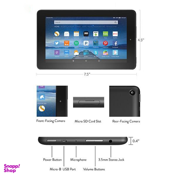 تبلت آمازون مدل Fire 7 inch 5th Generation