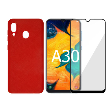کاور سومگ (Someg) مدل SC-i001 مناسب موبایل سامسونگ Galaxy A30 به همراه محافظ صفحه نمایش