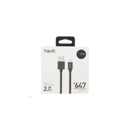 کابل Lightning هویت (Havit) مدل HV H647 طول 1m