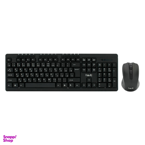 کیبورد و ماوس بی سیم هویت (Havit) مدل KB610GCM