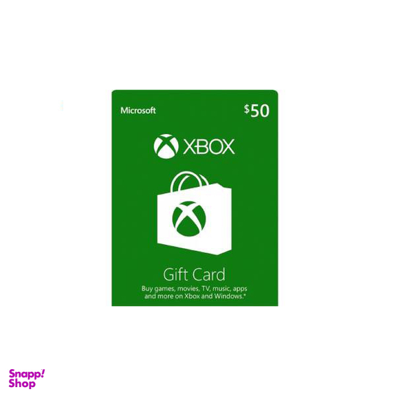 گیفت کارت 50 دلاری Xbox آمریکا