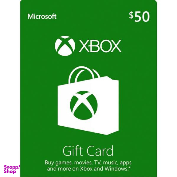 گیفت کارت 50 دلاری Xbox آمریکا