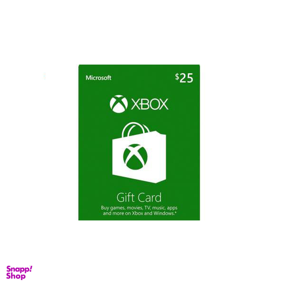 گیفت کارت 25 دلاری Xbox آمریکا