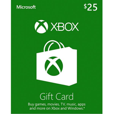 گیفت کارت 25 دلاری Xbox آمریکا