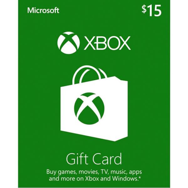 گیفت کارت 15 دلاری Xbox آمریکا
