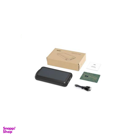 پاوربانک خورشیدی آکی (Aukey) مدل PB-P17 ظرفیت 20000 میلی آمپر
