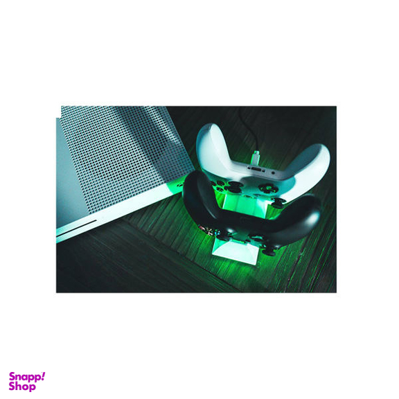 پایه شارژ دسته بازی Xbox One S اسپارک فاکس (Sparkfox)مدل Dual Controller Charger به همراه 2 عدد باتری