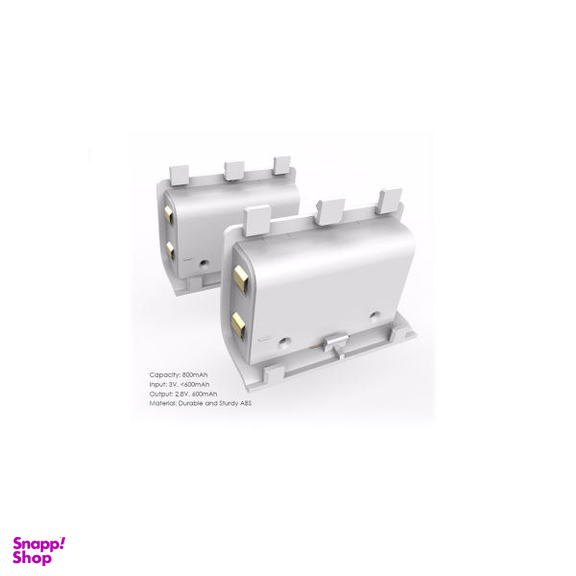 پایه شارژ دسته بازی Xbox One S اسپارک فاکس (Sparkfox)مدل Dual Controller Charger به همراه 2 عدد باتری