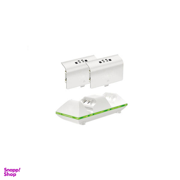 پایه شارژ دسته بازی Xbox One S اسپارک فاکس (Sparkfox)مدل Dual Controller Charger به همراه 2 عدد باتری
