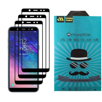 محافظ صفحه نمایش مورفی (Morphie) مدل GL3_3 مناسب موبایل سامسونگ Galaxy J6 بسته 3 عددی