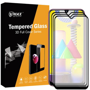 محافظ صفحه نمایش سرامیکی وی مکس (VMAX) مدل VS3 مناسب موبایل سامسونگ Galaxy M31 بسته سه عددی