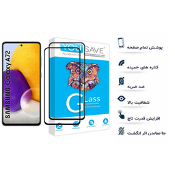 محافظ صفحه نمایش یو سیو مدل JS مناسب موبایل سامسونگ Galaxy A72 بسته دو عددی