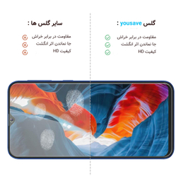 گلس یوسیو (You Save) مناسب برای گوشی مدل Galaxy A30