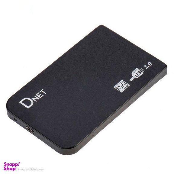 قاب اکسترنال هارددیسک دی نت (D-Net) مدل USB 2 اندازه 2.5in