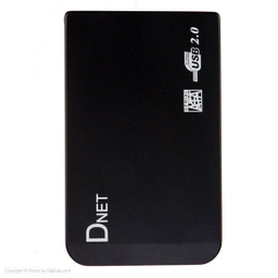 قاب اکسترنال هارددیسک دی نت (D-Net) مدل USB 2 اندازه 2.5in