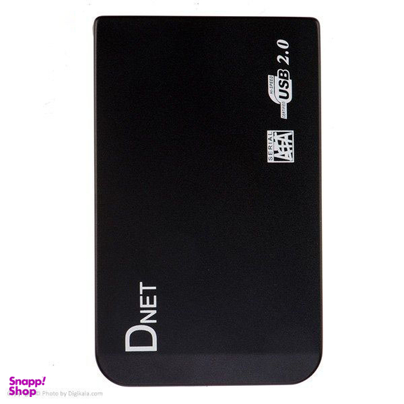 قاب اکسترنال هارددیسک دی نت (D-Net) مدل USB 2 اندازه 2.5in