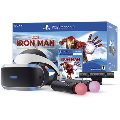 مجموعه کامل عینک واقعیت مجازی پلی استیشن سونی (Sony) مدل Marvel Iron Man