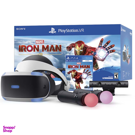 مجموعه کامل عینک واقعیت مجازی پلی استیشن سونی (Sony) مدل Marvel Iron Man
