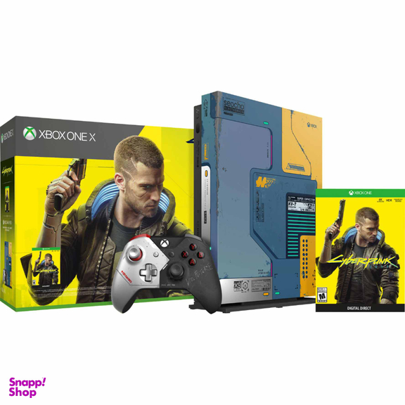 کنسول ایکس باکس (Xbox) وان ایکس نسخه Cyberpunk 2077 Limited Edition یک ترابایت