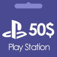 گیفت کارت 50 دلاری PSN آمریکا