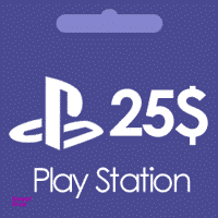 گیفت کارت 25 دلاری PSN آمریکا