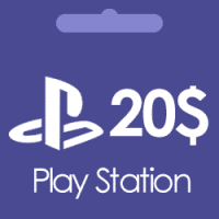 گیفت کارت 20 دلاری PSN آمریکا