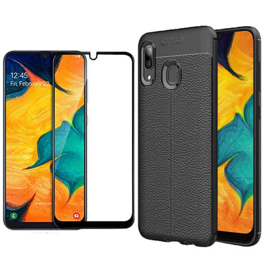کاور مورفی (Morphie) مدل AG7 مناسب موبایل سامسونگ Galaxy A40 به همراه محافظ صفحه نمایش