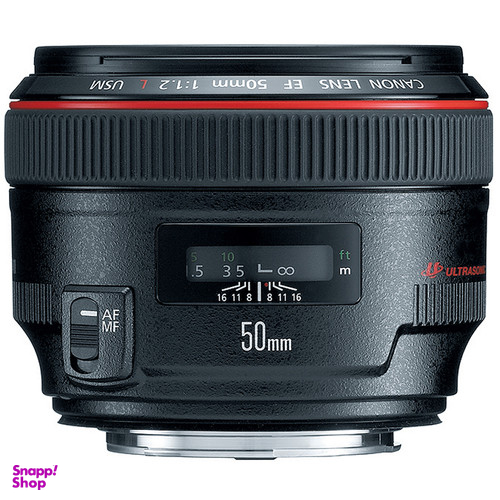 لنز دوربین کانن (Canon) مدل F1.2 USM طول 50 میلی متر