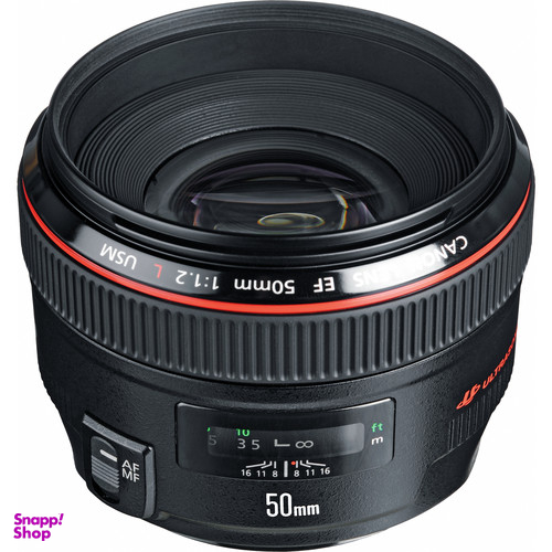 لنز دوربین کانن (Canon) مدل F1.2 USM طول 50 میلی متر