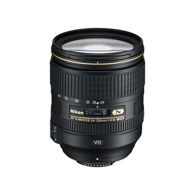 لنز دوربین نیکون (Nikon) زوم استاندارد مدل AF S 24 f 4G ED VRطول 120 میلی متر