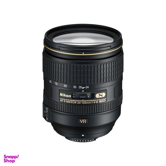لنز دوربین نیکون (Nikon) زوم استاندارد مدل AF S 24 f 4G ED VRطول 120 میلی متر