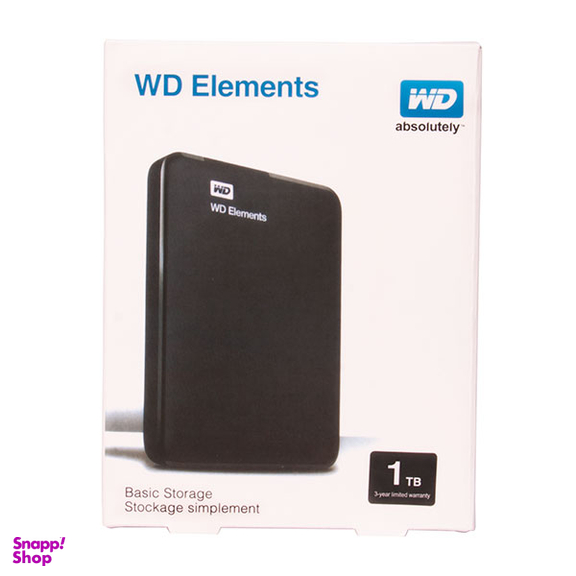 باکس هارد اکسترنال وسترن دیجیتال (WD) مدل Elements