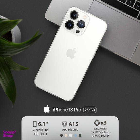 گوشی موبایل اپل مدل iPhone 13 Pro CH دو سیم‌ کارت ظرفیت 256 گیگابایت و 6 گیگابایت