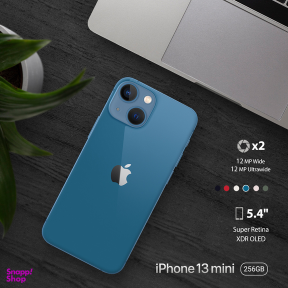 گوشی موبایل اپل مدل iPhone 13 Mini دو سیم‌ کارت ظرفیت 256 گیگابایت و رم 4 گیگابایت - اکتیو