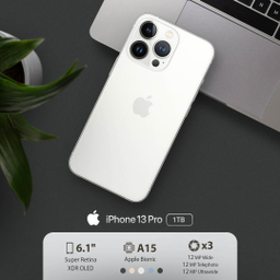 گوشی موبایل اپل مدل iPhone 13 Pro A2639 دو سیم‌ کارت ظرفیت 1 ترابایت و 6 گیگابایت رم - اکتیو