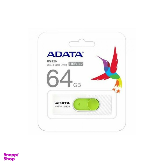 فلش مموری USB 3.1 ای دیتا (ADATA) مدل UV320 ظرفیت 64 گیگابایت