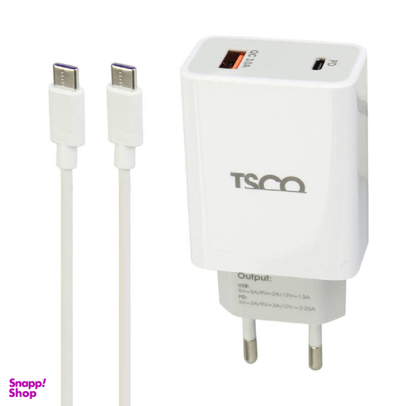 کابل PD تسکو (Tsco) مدل TTC 60 به همراه آداپتور شارژر