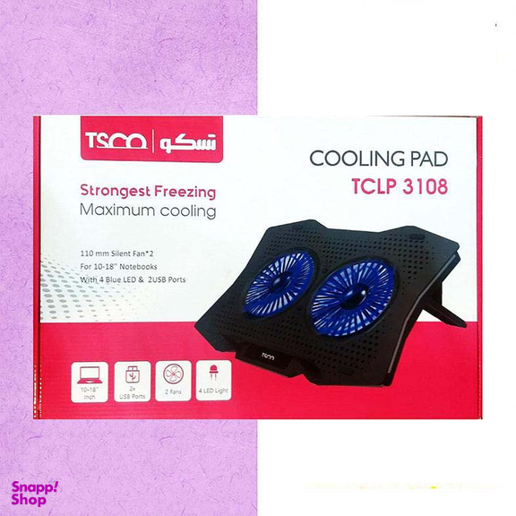 پایه خنک کننده لپ تاپ تسکو مدل TCLP 3108
