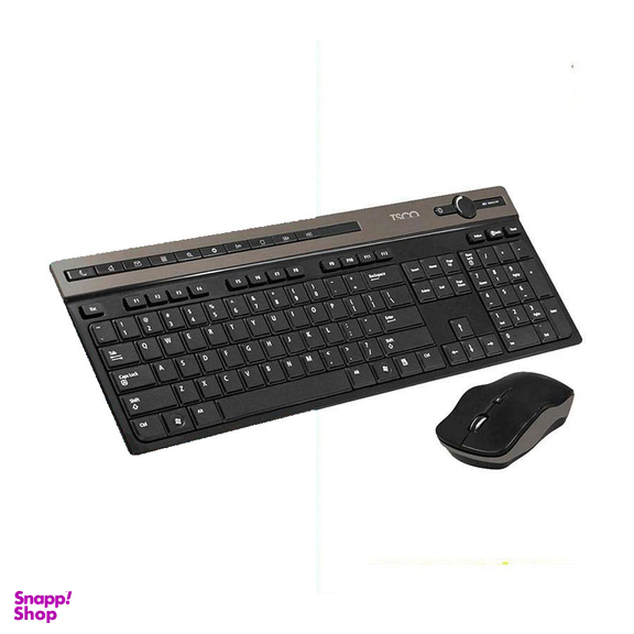 کیبورد و ماوس بی سیم تسکو (Tsco) مدل TKM 7106W