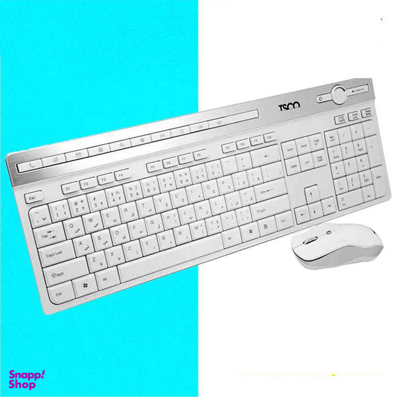 کیبورد و ماوس بی سیم تسکو (Tsco) مدل TKM 7106W