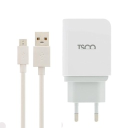 شارژر دیواری فست شارژ تسکو (Tsco) مدل TTC 59 به همراه کابل شارژ microUSB