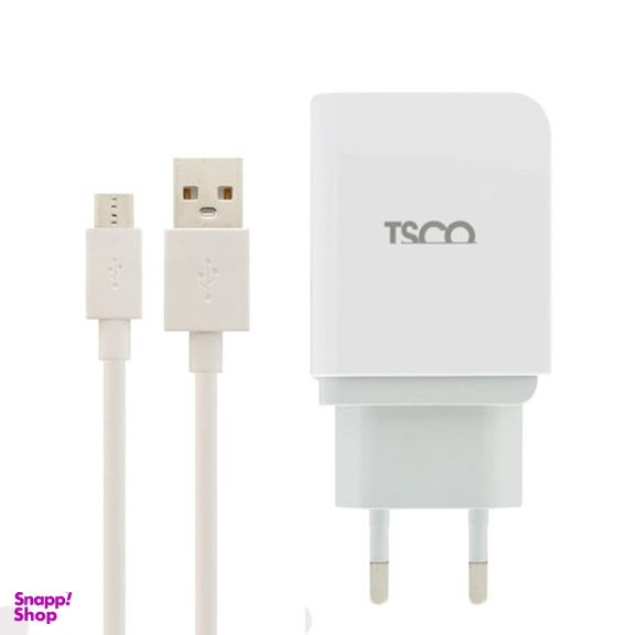شارژر دیواری فست شارژ تسکو (Tsco) مدل TTC 59 به همراه کابل شارژ microUSB