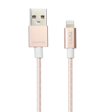 کابل شارژ lightning to USB تسکو (Tsco) مدل TC I400 طول 1.5 متر