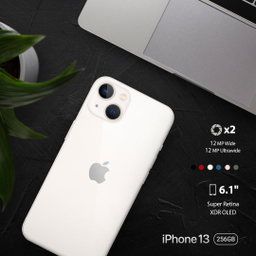 گوشی موبایل اپل مدل iPhone 13 CH دو سیم‌ کارت ظرفیت 256 گیگابایت 4 گیگابایت رم نات اکتیو