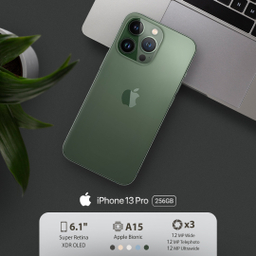 گوشی موبایل اپل (Apple) مدل Active iPhone 13 Pro A2639 دو سیم‌ کارت ظرفیت 256 گیگا بایت رم 6 گیگا بایت