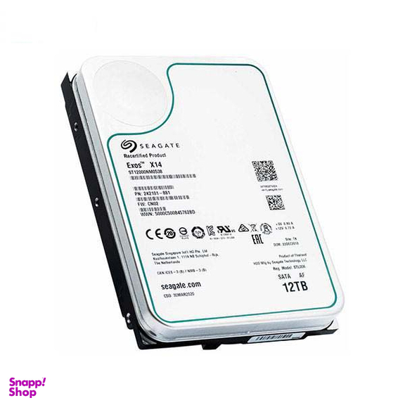 هارد اینترنال سیگیت (Seagate) مدل Exos X14 ST12000NM0538 ظرفیت 12 ترابایت