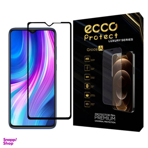 محافظ صفحه نمایش اکو پروتکت (Ecco) مدل Full مناسب موبایل شیایومی Redmi Note 8 Pro