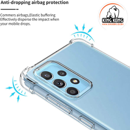 کاور کینگ کونگ (King Kong) مدل TP00 مناسب موبایل سامسونگ Galaxy A52 به همراه محافظ صفحه نمایش